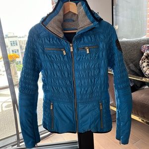 Toni Sailer Ski Jacket Blue size 36 (XS / S)